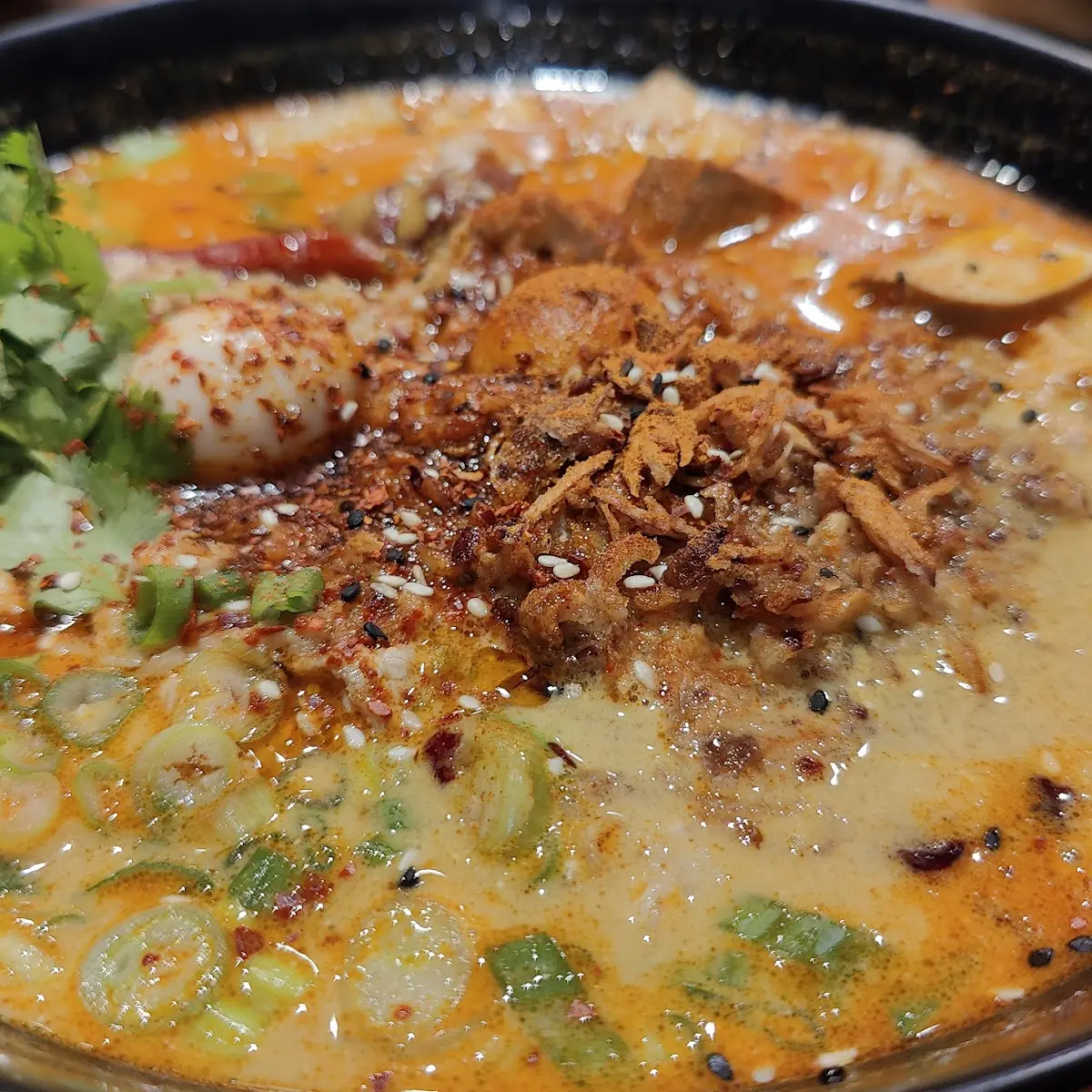 curry chicken noodle 咖喱鸡排面